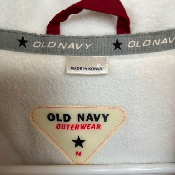 Old Navy Red Zipper Jacket with Lining Medium - Picture 4 of 10